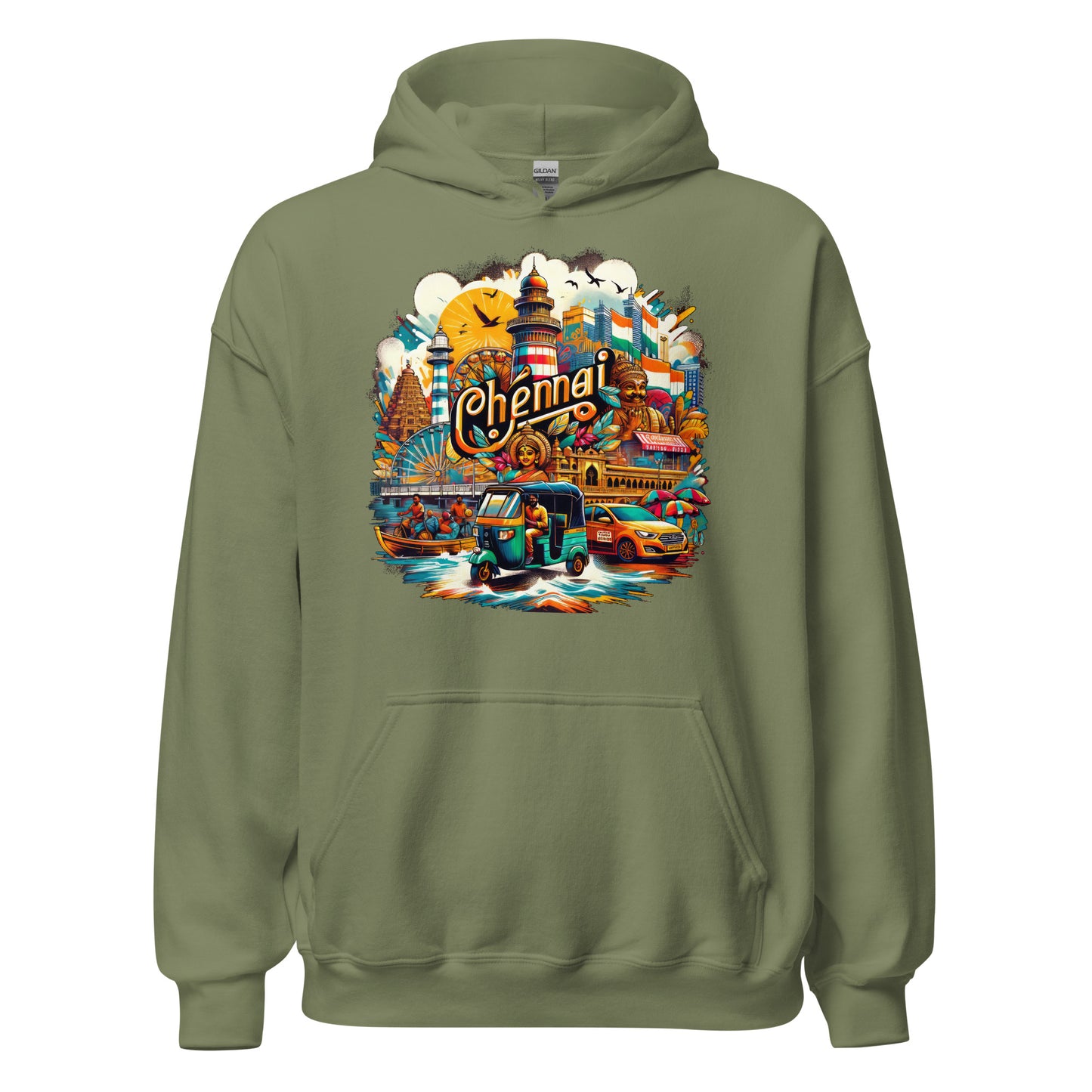 Spirit of Chennai - Unisex Hoodie