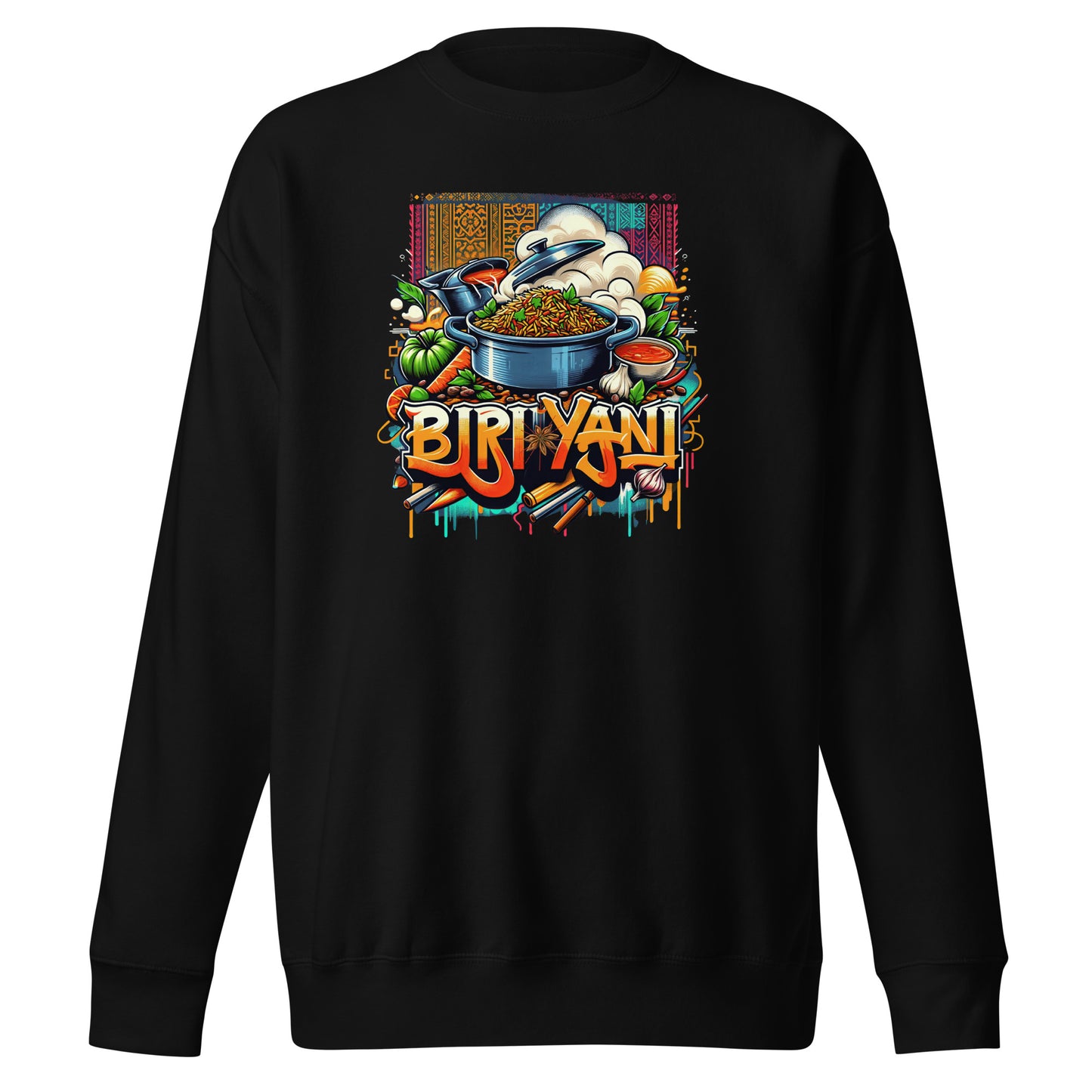 Savor the Biriyani - Unisex Premium Sweatshirt