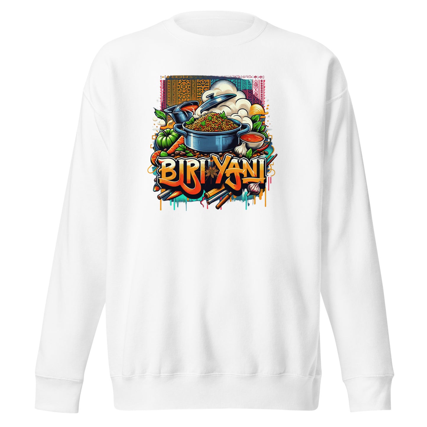 Savor the Biriyani - Unisex Premium Sweatshirt