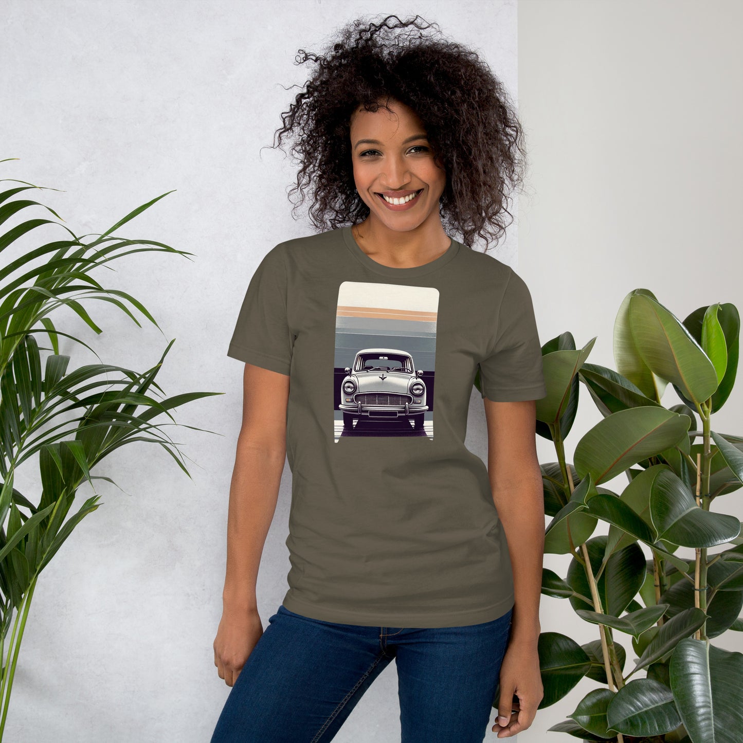 India Vintage Car - Unisex t-shirt