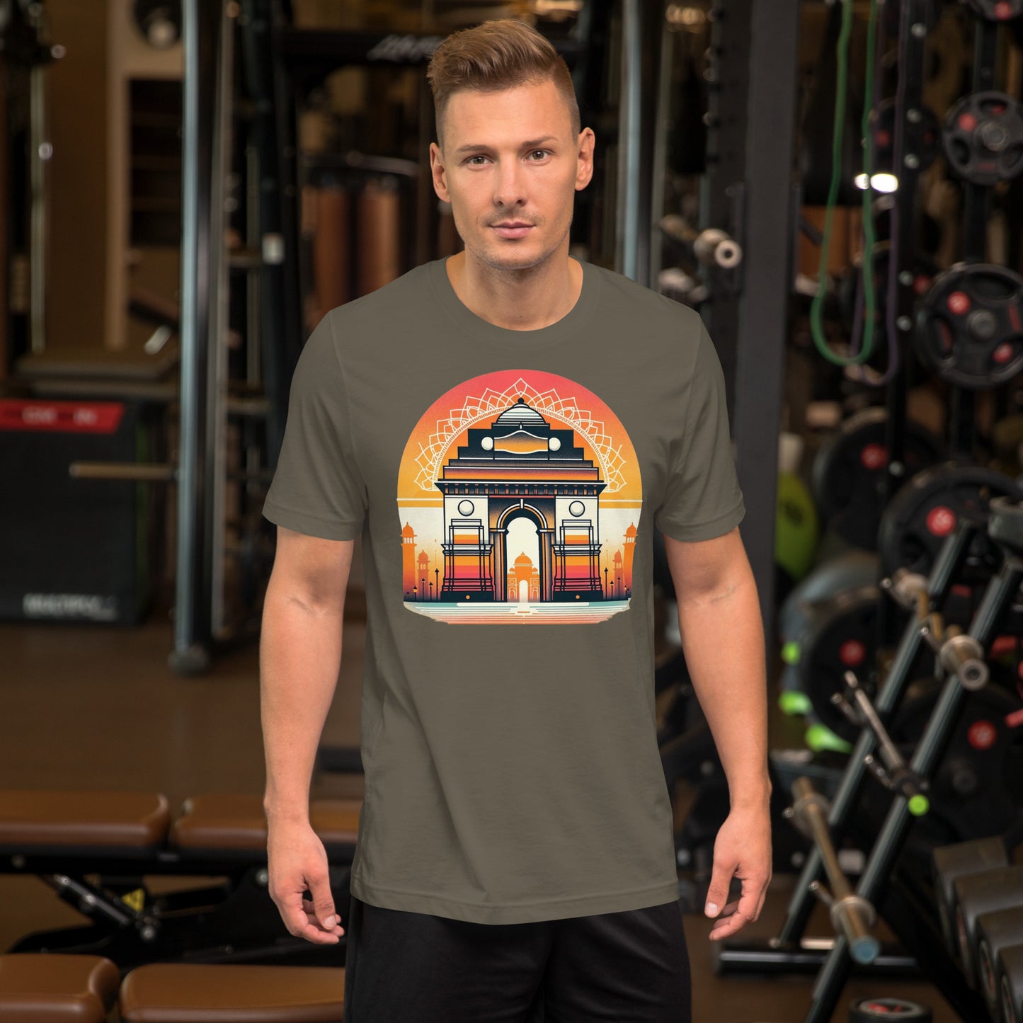 Dawn at India Gate - Unisex t-shirt