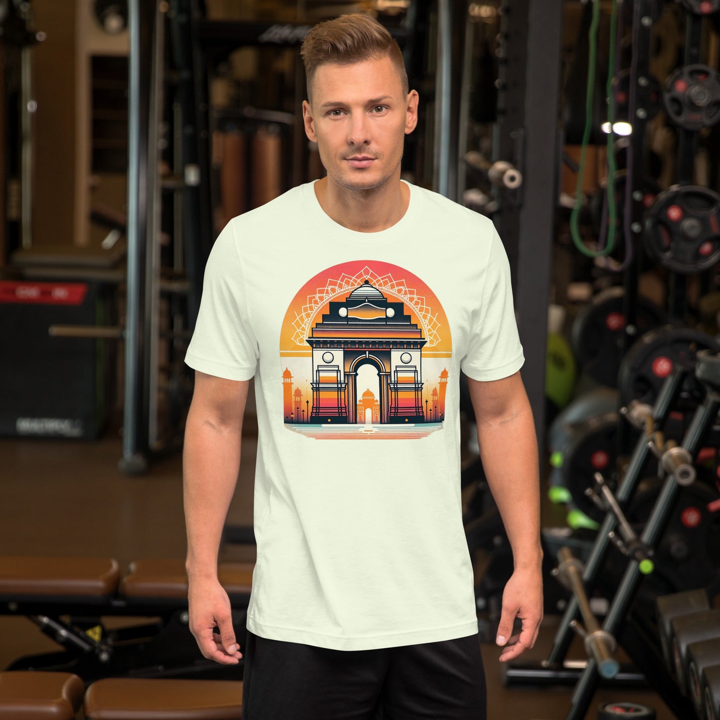 Dawn at India Gate - Unisex t-shirt