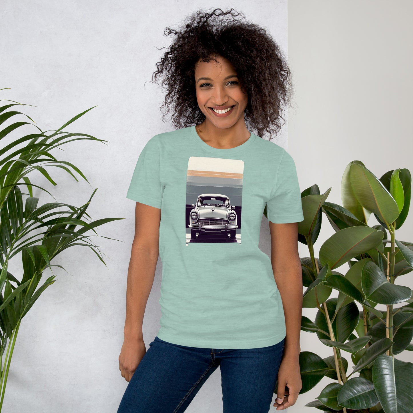 India Vintage Car - Unisex t-shirt