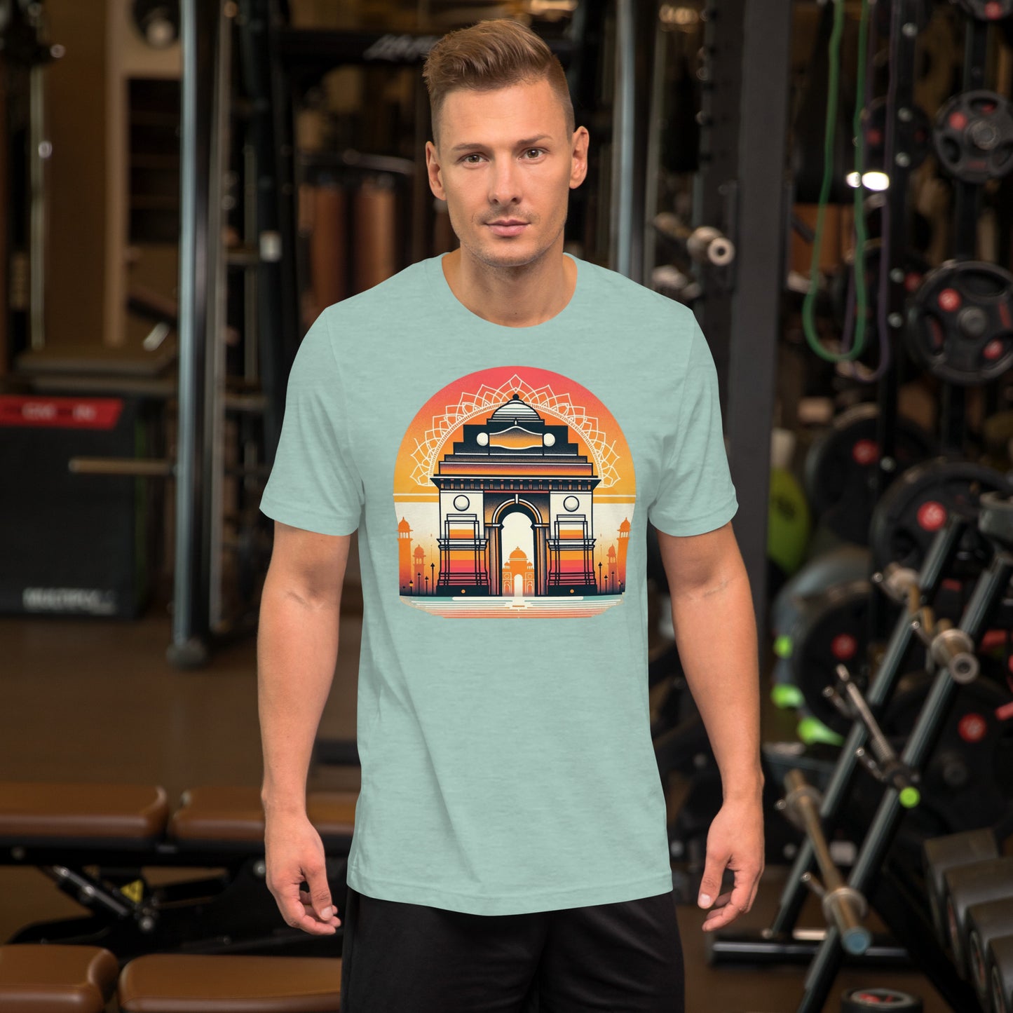 Dawn at India Gate - Unisex t-shirt