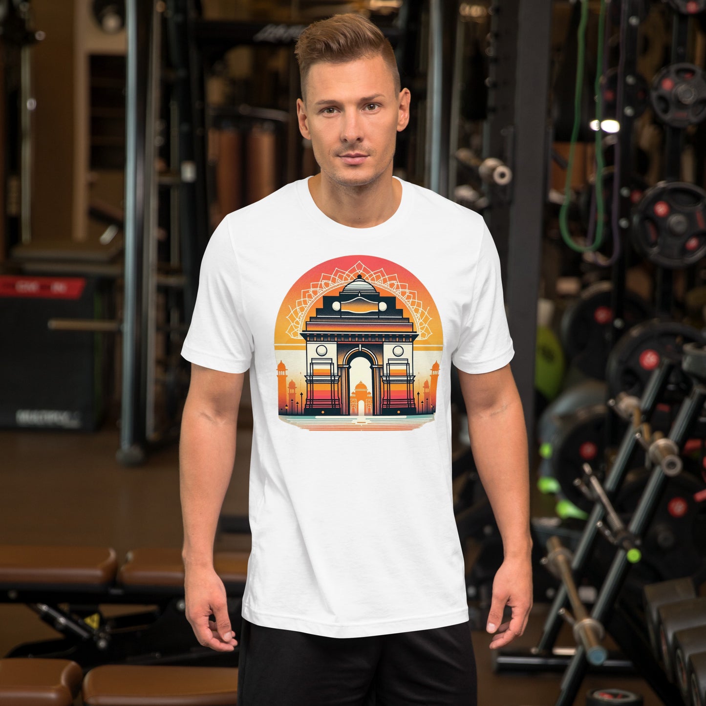 Dawn at India Gate - Unisex t-shirt